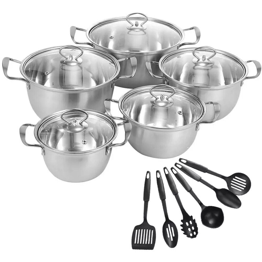 Stainless Steel Cookware Pot Set