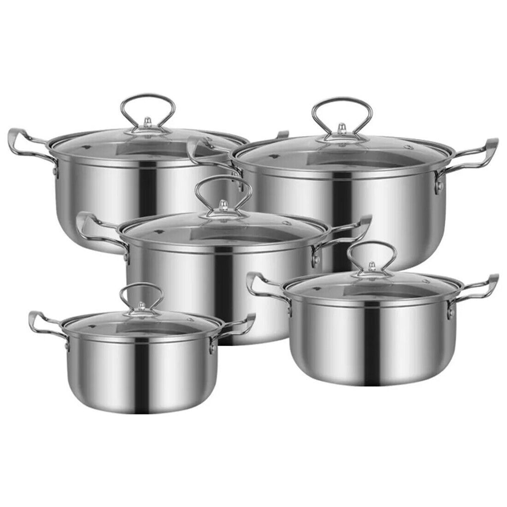 Stainless Steel Cookware Pot Set