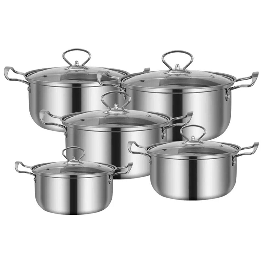 Stainless Steel Cookware Pot Set