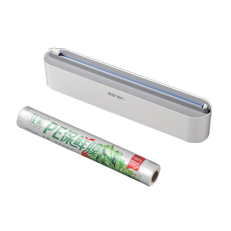 Slide-Cut Cling Film Dispenser