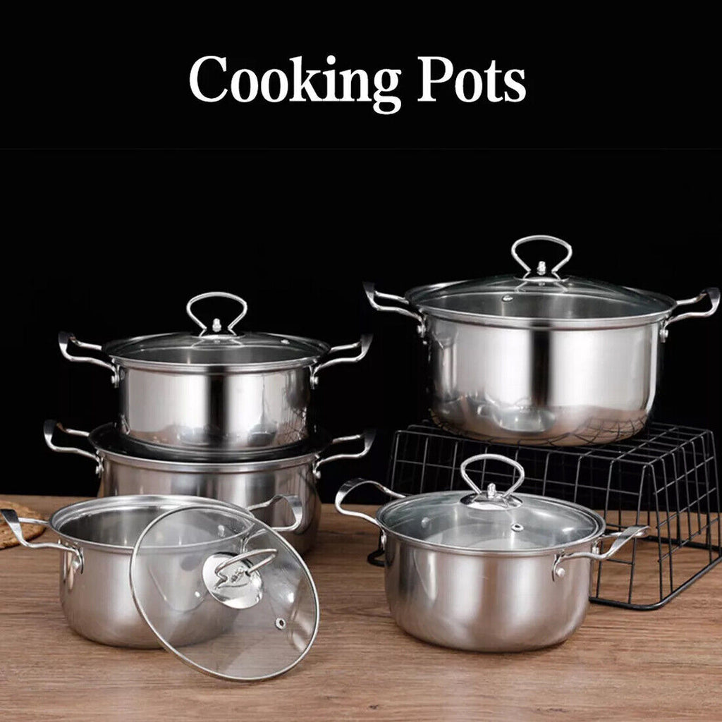 Stainless Steel Cookware Pot Set