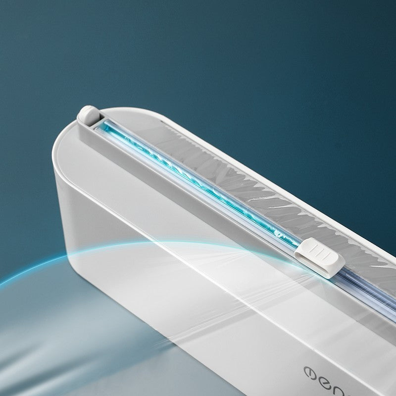 Slide-Cut Cling Film Dispenser