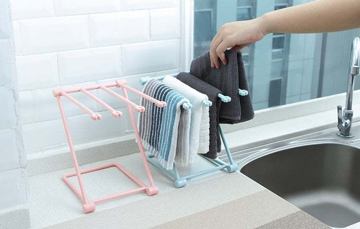 Foldable Dishcloth Rack