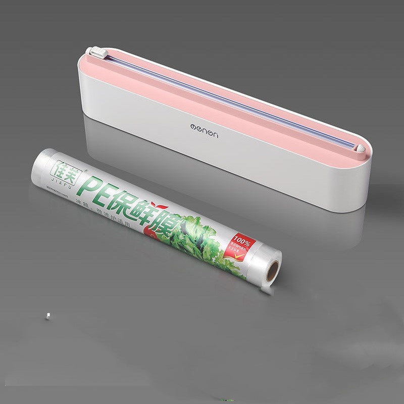 Slide-Cut Cling Film Dispenser