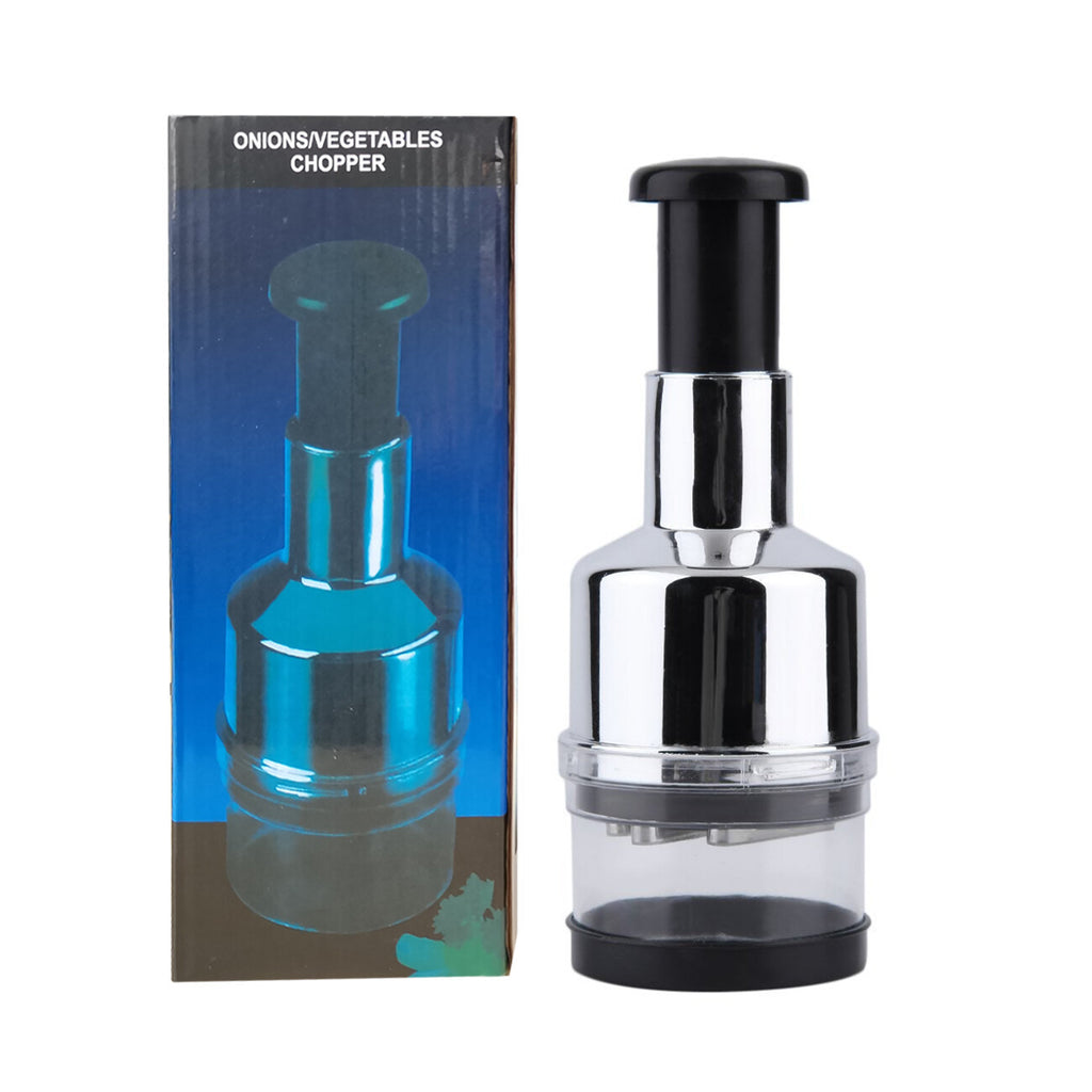 Compact Hand-Press Food Chopper