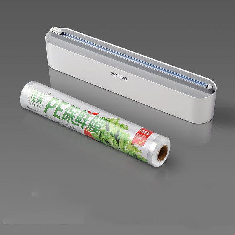 Slide-Cut Cling Film Dispenser