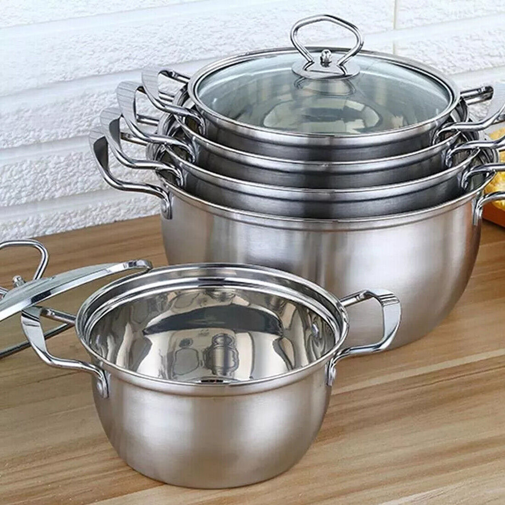 Stainless Steel Cookware Pot Set